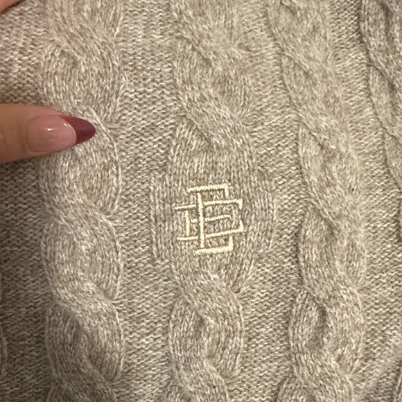 ERIC EMANUEL CABLE KNIT ZIP UP - Picture 2 of 2